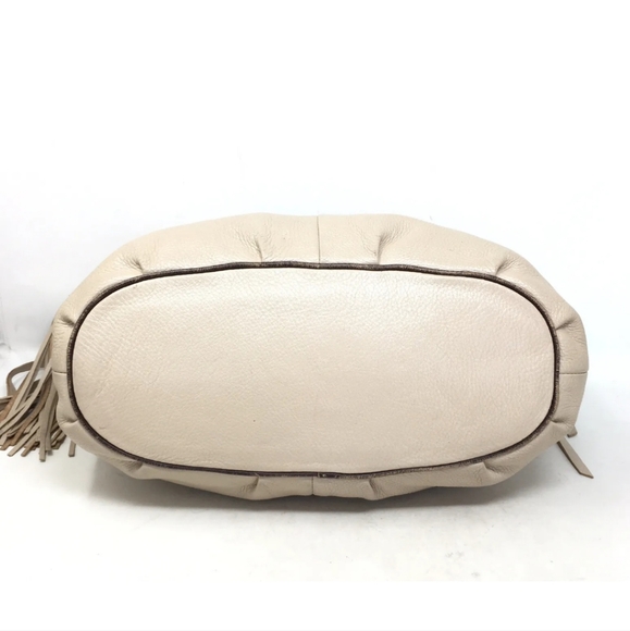 B. Makowsky Tassel Handbag Shoulder Hobo - Picture 4 of 8